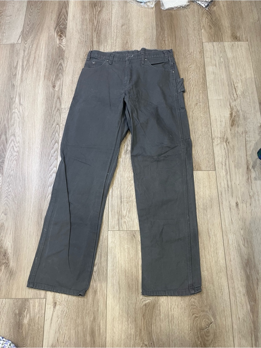Dickies Men's Dark Gray Work Pants